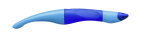 STABILO EASYoriginal - Roller ergonomique - pour gaucher - 0,5mm - bleu