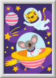 CréArt Roi animaux dans l'espace Peinture par numéro Ravensburger