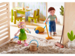 Accessoires pour maison de poupée Nettoyage de printemps - Little friends - Haba