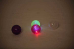 Lot de 4 MAXI balles  lumineuses sensorielles - TicKit