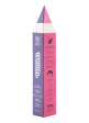 Set de 4 crayons de maquillage fins - Violet/Fuchsia/Rose/Blanc Namaki