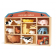 Animaux de la ferme en bois Tender Leaf Toys