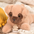 Peluche lestée Chien beige   - Les P'tits Relax - 22 cm Histoire d'ours