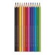 12 crayons aquarellables Colo avec pinceau – Dessin dès 3 ans – Janod