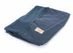 Housse de matelas à langer Honeycomb Night blue Nobodinoz