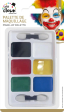 Ptit Clown palette maquillage 6 couleurs fête
