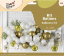 C&L Kit 50 ballons - or