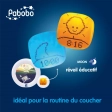 Réveil veilleuse Kid'sleep basic trainer Lune Pabobo