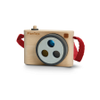 Appareil photo en bois aux 3 couleurs Plantoys