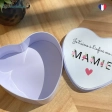 Boite en Métal Coeur Je t'aime à l'infini ma douce Mamie Les bambetises