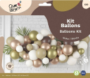 C&L Kit 50 ballons - moka