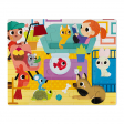 Puzzle tactile Animaux domestiques Janod