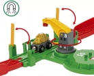 Circuit de train BRIO – Montagnes et Chargement – Coffret 49 pièces compatible BRIO World