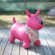 Ballon Sauteur chien Rose - Ludi