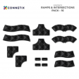 CONNETIX rampes et intersections pack 16 pièces