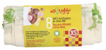 8 Sacs taille XS en coton BIO - Ah ! Table ! 