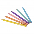 Lot de 6 Crayons jumbo aux couleurs pastel Apli
