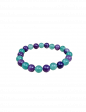 Bracelet Aventurine et Lépidolite perles
