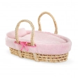 Ensemble Couffin Peluche Rose pour poupon de 36 et 42 cm Corolle