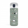 Bouteille réutilisable POP Isotherme 360ML vert Raccoon Monbento