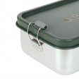 Boite à goûter inox Adventure Bold Vert Lassig