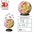 Puzzle 3D Ball - Pokemon multi personnages Ravensburger