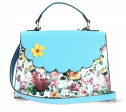 Sac Dentelle bleu Laura Vita