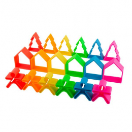 Set de jeux 18 pièces Néon en silicone Dëna Toys