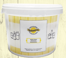 Acide citrique 25kg Droguerie renouvelle