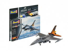 Kit de modélisme avec accessoires de base Set F-16 Mlu 31 Sqn. Kleine Brogel Revell