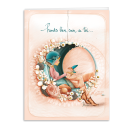 Carnet A5 Mon Amie Luce "Prends bien soin de toi"