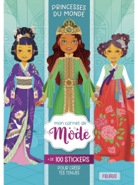 Mon carnet de mode - Princesses du monde Fleurus