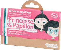 Kit 3 couleurs Princesse et papillon - Namaki