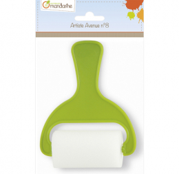 Rouleau éponge (largeur 7 cm) à peinture Avenue Mandarine