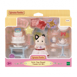 La fille chat bicolore goûter d'anniversaire Sylvanian families