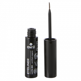 Eyeliner marron certifié bio - Avril