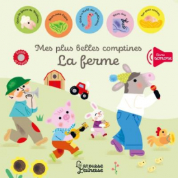 Mes plus belles comptines - La ferme Larousse Jeunesse