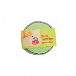 Eponge galet microfibre Droguerie écologique