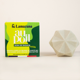 Pain de rasage solide Au poil Lamazuna