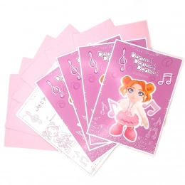 Cartes invitation anniversaire Danseuse ApiMuse