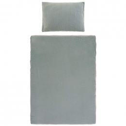 Housse de couette Gaze de coton 100X140cm Green Lassig