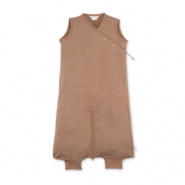 Magic Bag Jersey 4-12 m  Gigoteuse sans manches rayure naturel ecru twin jersey tog 1 Bemini