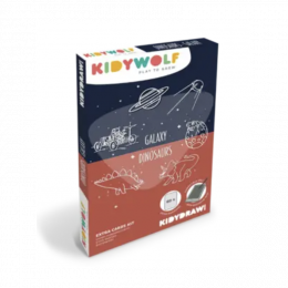 Recharge Kidydraw Mini Galaxy et Dinosaures  Kidywolf
