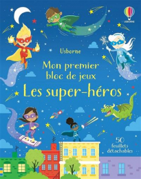 Mon premier bloc de jeux Les super-héros Usborne