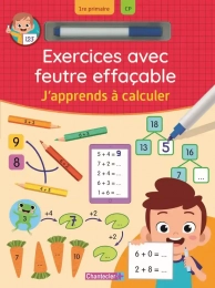 J'apprends à calculer 1re primaire/CP Chantecler