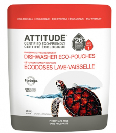 Lave-Vaisselle Sachet de 26 eco-doses - Attitude