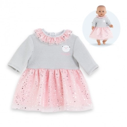 Robe Soir de Fête pour poupon 30 cm Corolle