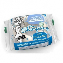 Shampooing solide BIO - Cheveux anti pelliculaire - Secrets de provence