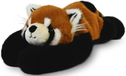 Peluche lestée Panda roux - 50 cm - Podcoll - Histoire d'ours