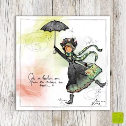 Carte Un peu de magie en nous Mon amie Luce